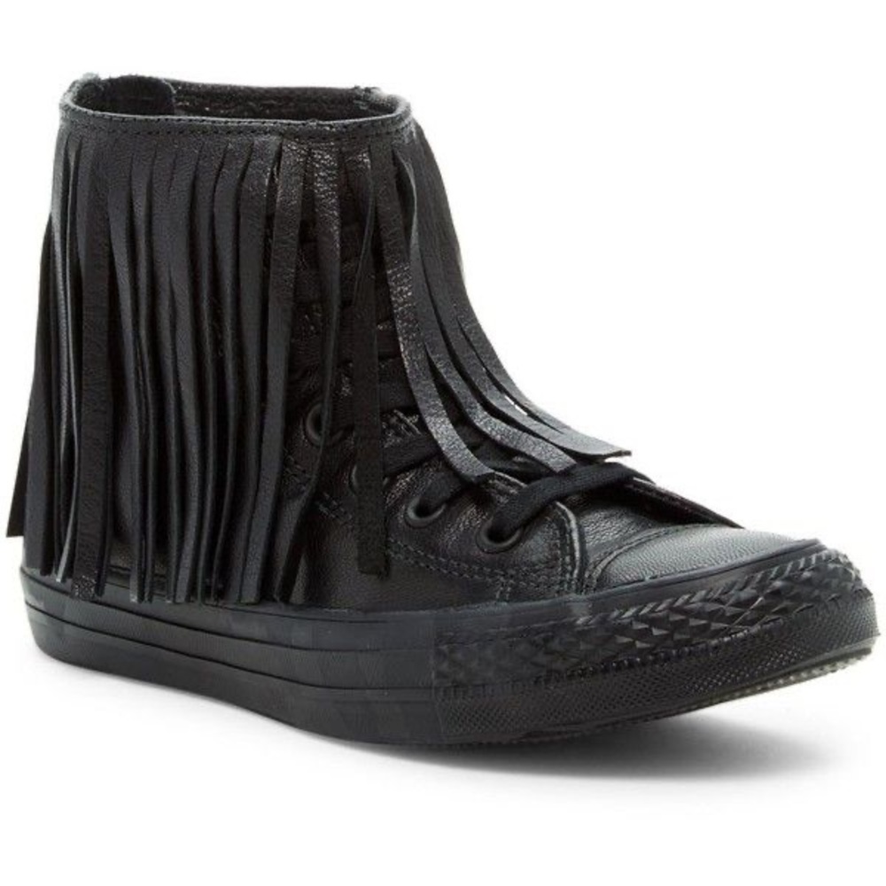 Converse Chuck Taylor All Star High Top Leather. Size 8